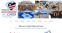 Desktop Screenshot of projecthollywoodcares.org